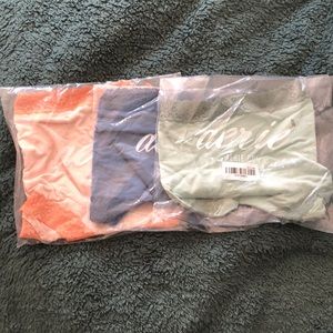 Set of 3: High waisted Aerie underwear